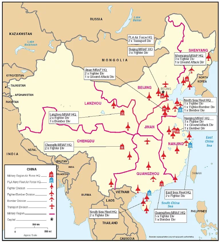 Военные базы россии в китае. Военные базы Китая на карте. Военные базы КНР на карте. Карта военных баз Китая. Аэродромная сеть ВВС Китая.
