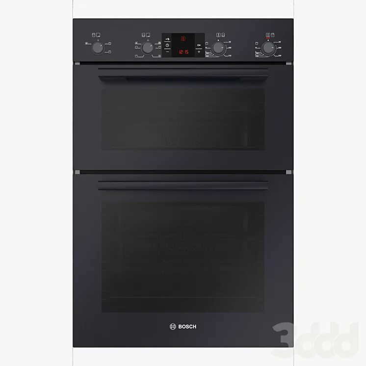 Двойной духовой шкаф. Встраиваемая печь Bosch HB.43s. Bosch built-in Oven model -hbn43w350. Духовка бош электрическая встраиваемая черная. Зависимый духовой шкаф Bosch.