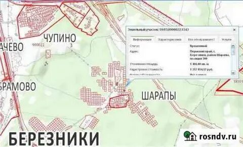 Кадастровый березники