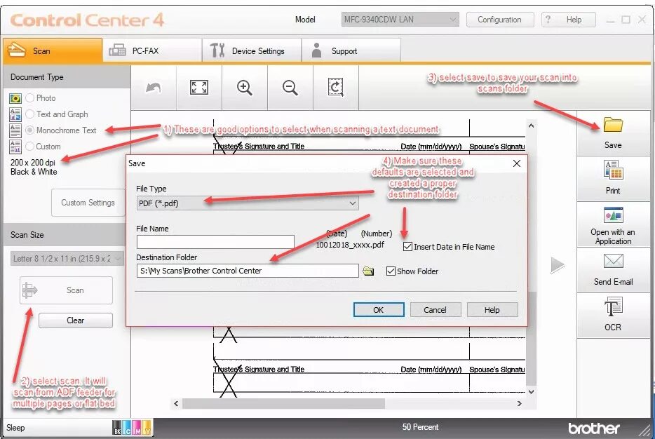 Бразер программа. Control Center 4 brother. Brother программа сканирования Control Center. Control Center 4.0. Непрерывное сканирование brother.