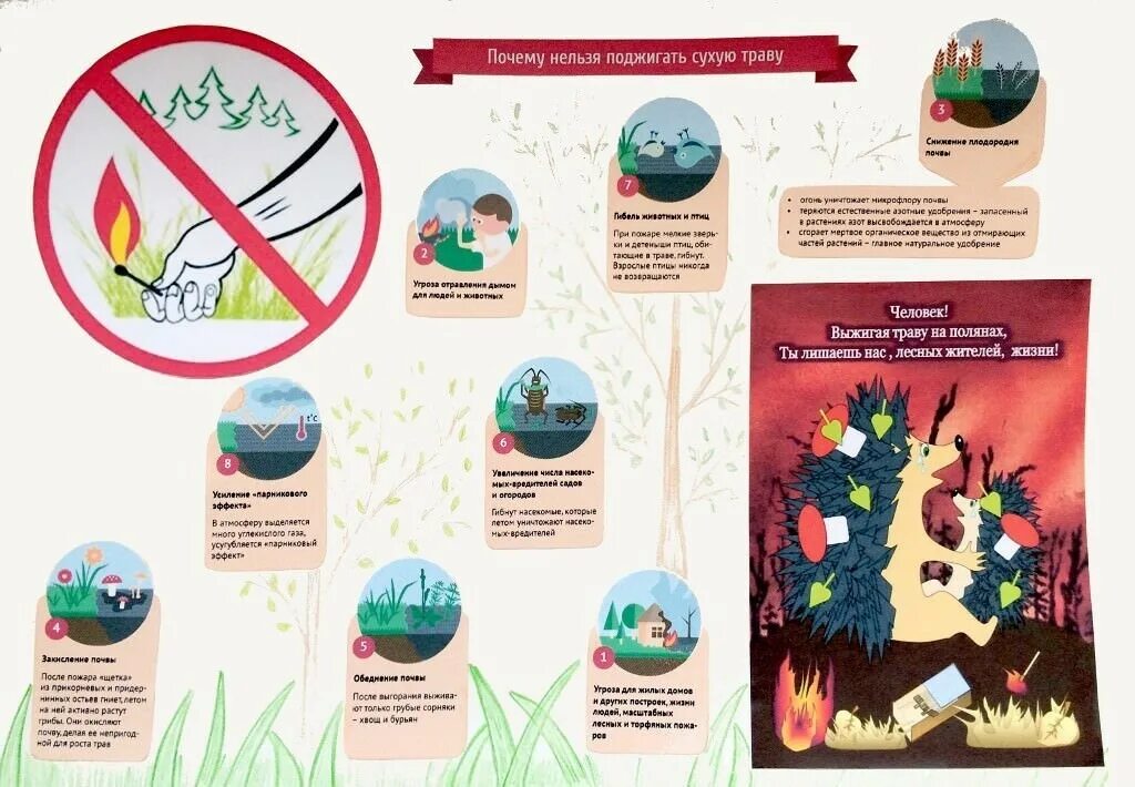 Проект почему нельзя. Нельзя жечь сухую траву. Пал травы памятка. Памятка не жгите сухую траву. Плакат нельзя жечь траву.