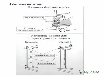 Каким должен быть угол откоса