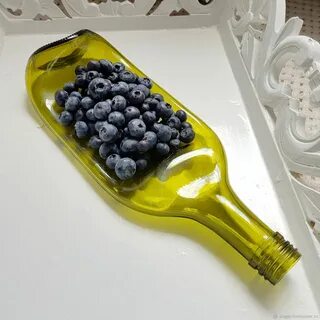 Тарелка из бутылки