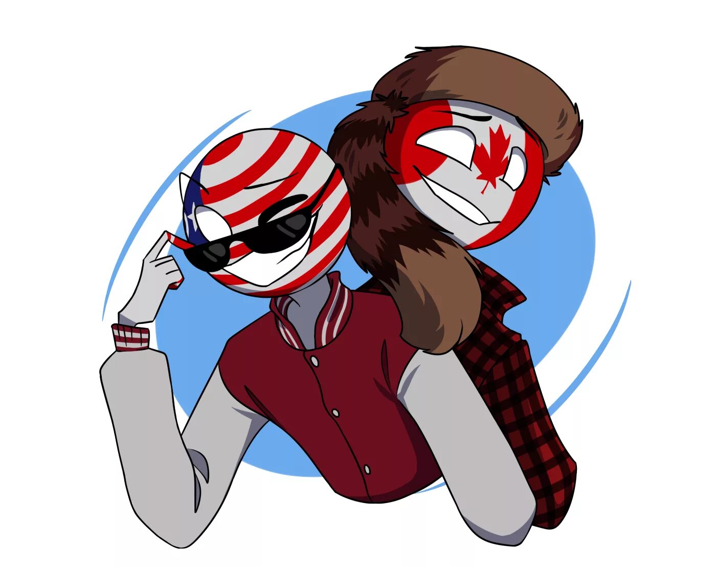 Countryhumans канада. Кантри хуманс Америка. Канада Коунтри ХЬЮМАН. Кантри хуманс Канада. Канада кантрихьюманс шип.