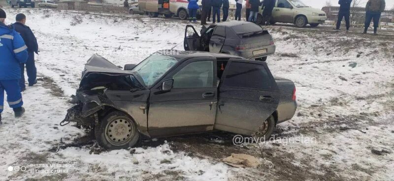 Сегодняшняя авария Кизляр Крайновка. ДТП Кизлярский район 13 ноября 2022.