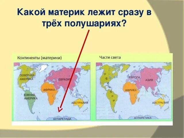 Материки. Карта континентов. Где какие материки находятся. Название материков. Страны расположенных в трех полушариях