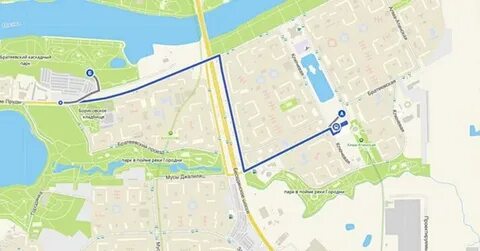 Как доехать до прудов