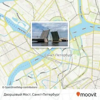 Новый мост санкт петербург на карте