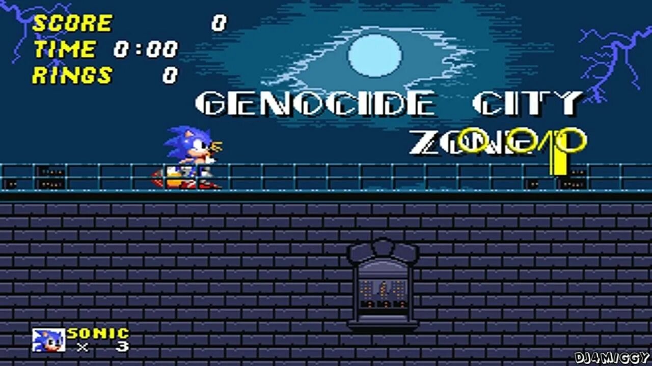 Sonic 2 mode. Genocide city zone из sonic 2. sonic 2 genocide city. sonic genocide city. соник 2 бета.