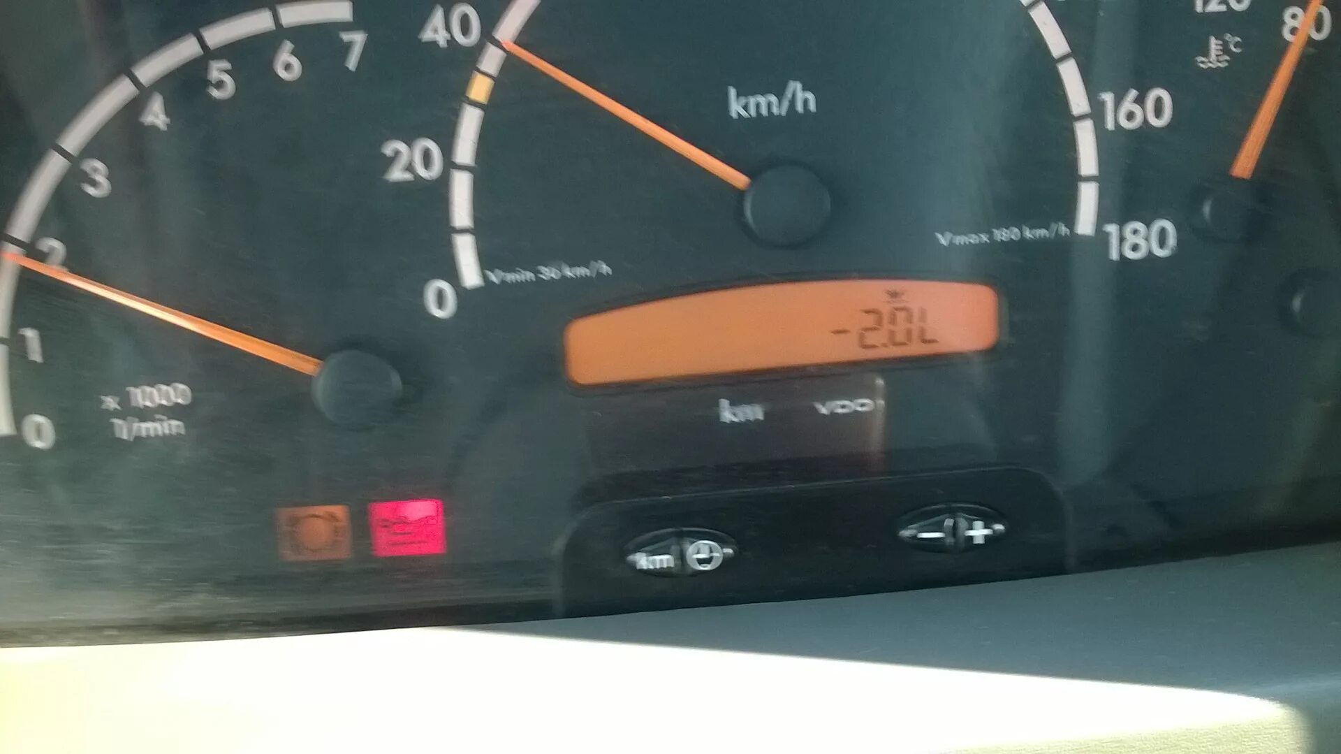 Горит на спринтере