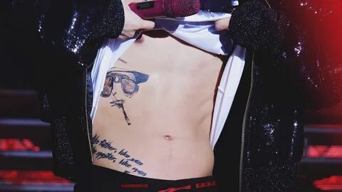 Kim hanbin tattoo