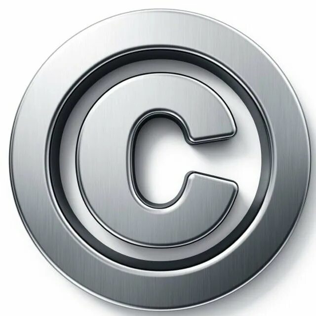 Авторское право иконка. Авторское право символ. Значок копирайта.