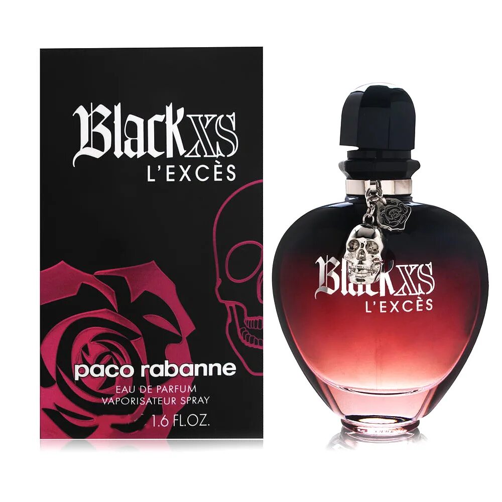 Paco Rabanne Black XS L'exces. Paco Rabanne Black XS L'exces for her 50 ml. Paco Rabanne Black XS 80ml. Paco Rabanne Black XS L'exces for her.