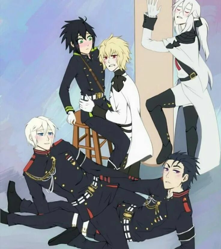 Yuuichirou hyakuya. Глен и шинья фанфики. Глен и шинья поцелуй. Фанфики глен и тим. Фанфики глен и тим.