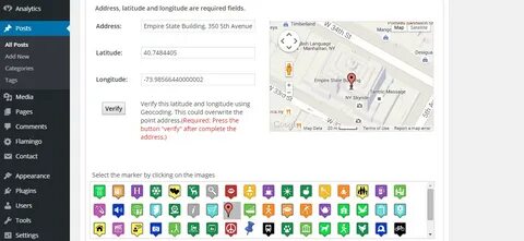 Address required