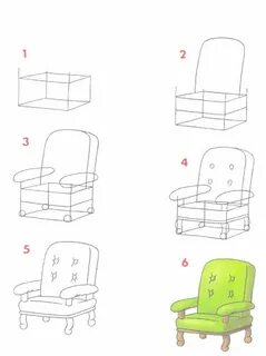 Как нарисовать стул легко (52 фото) " Идеи поделок и аппликаций своими руками - 