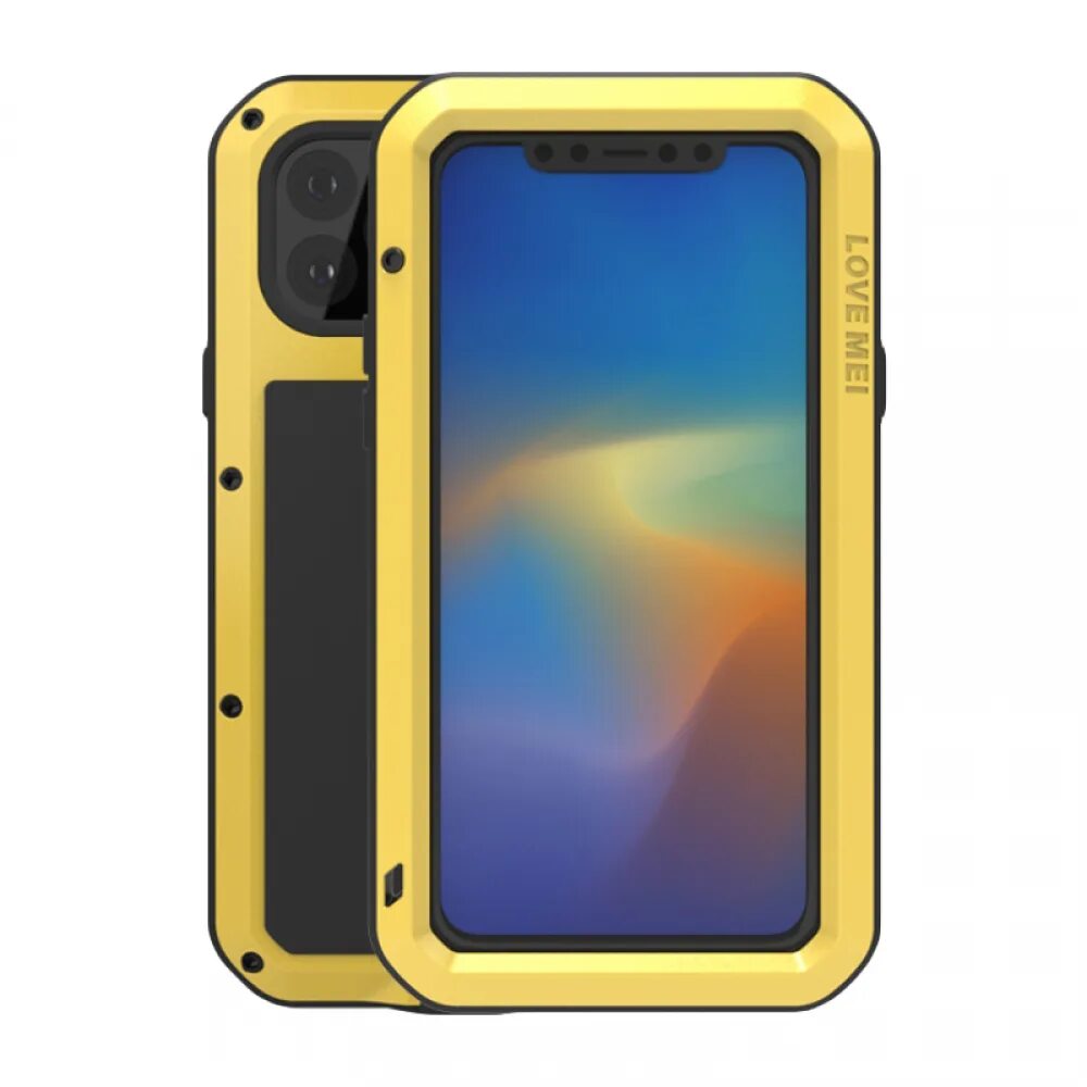 Гибридный чехол Love Mei для iphone 11. Iphone 11 Pro Max Yellow. Противоударный чехол для iphone 11. Противоударный чехол для iphone 11 Pro Max. Противоударен для iphone 15 pro