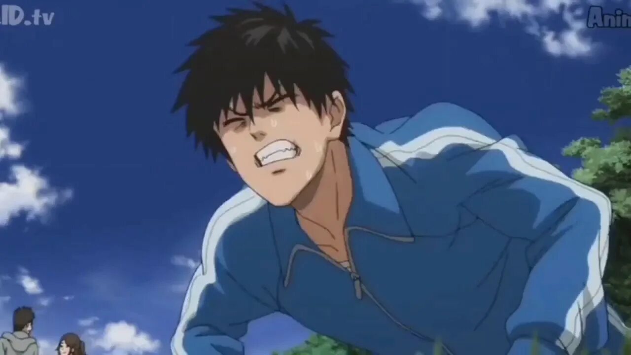 He is so strong