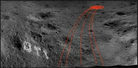 Китай показал новые фото и 3D-модель лунной поверхности вокруг "Юйту-2...