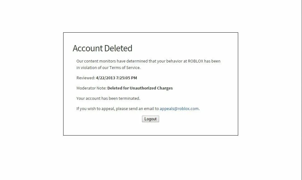 This account has been deleted. This account has been deleted
