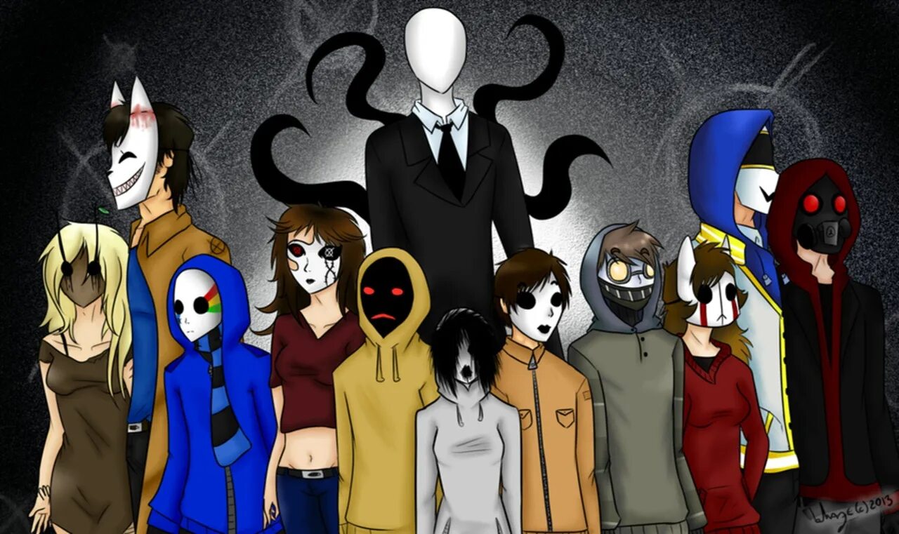 Creepypasta wiki. Имена персонажей крипипасты.