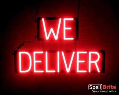 We deliver