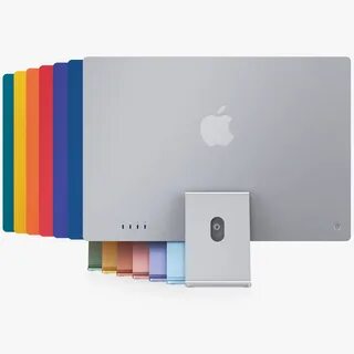 Imac m3 серебристый apple 24
