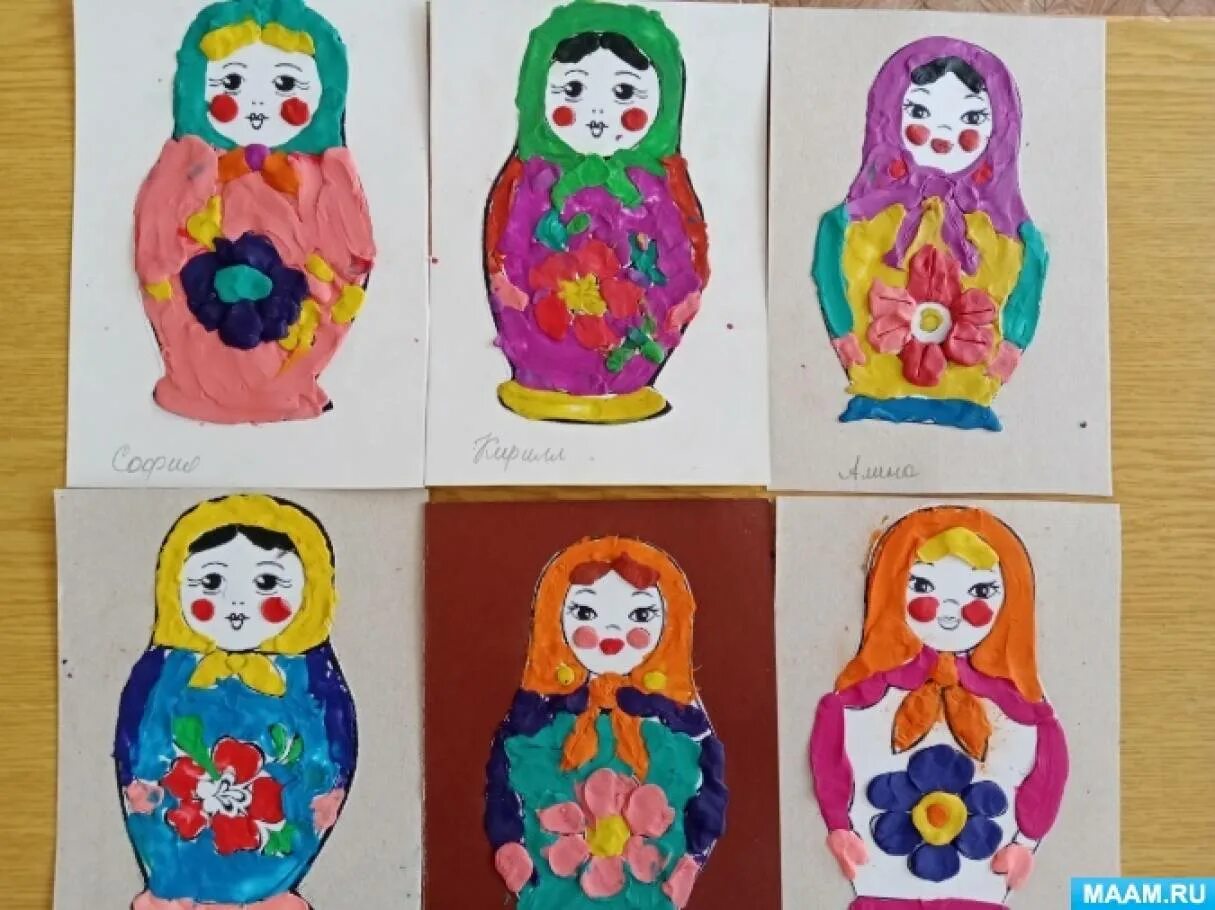 Аппликация матрешка из цветной бумаги. Аппликация матрешка в средней группе. Матрешка из бумаги и картона. Аппликация на тему матрешка в подготовительной группе. Рисование матрешки в средней группе.
