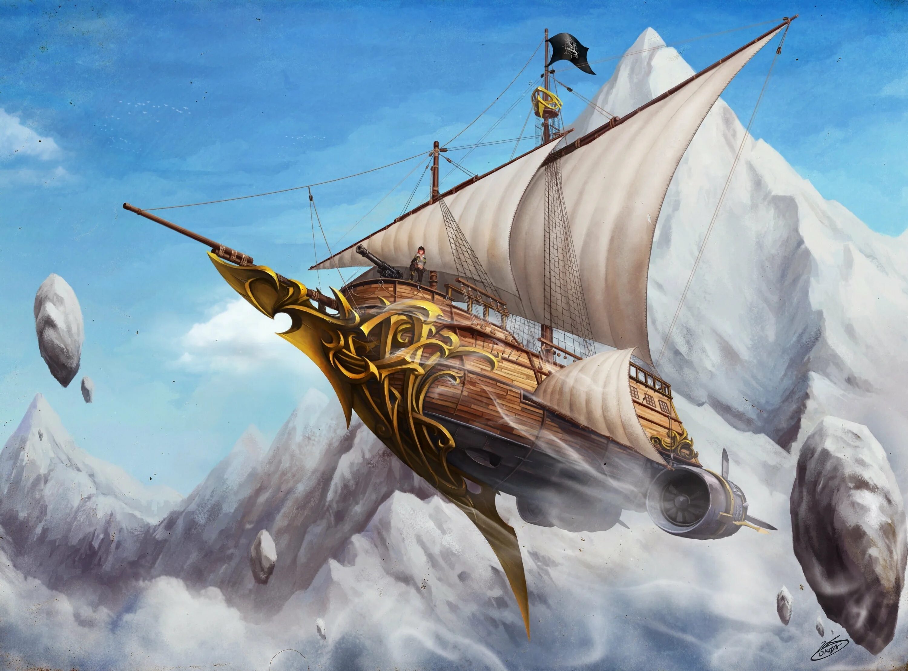Fly ships