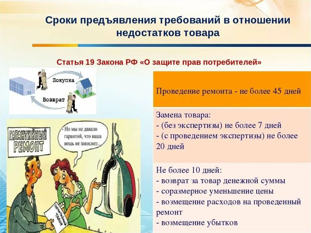 Срок годности товара закон. О защите прав потребителей. Защита прав потребителей право. Сроки защиты прав потребителей.