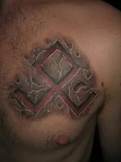 Тату славянских рун