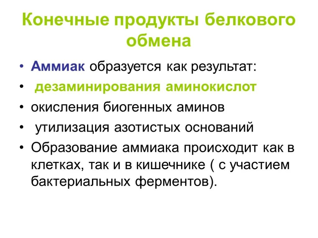 Конечные продукты метаболизма белков. Конечные продукты белкового обмена. Конечный продукт обмена белка. Конечные продукты обмена простых белков. Конечные продукты белкового