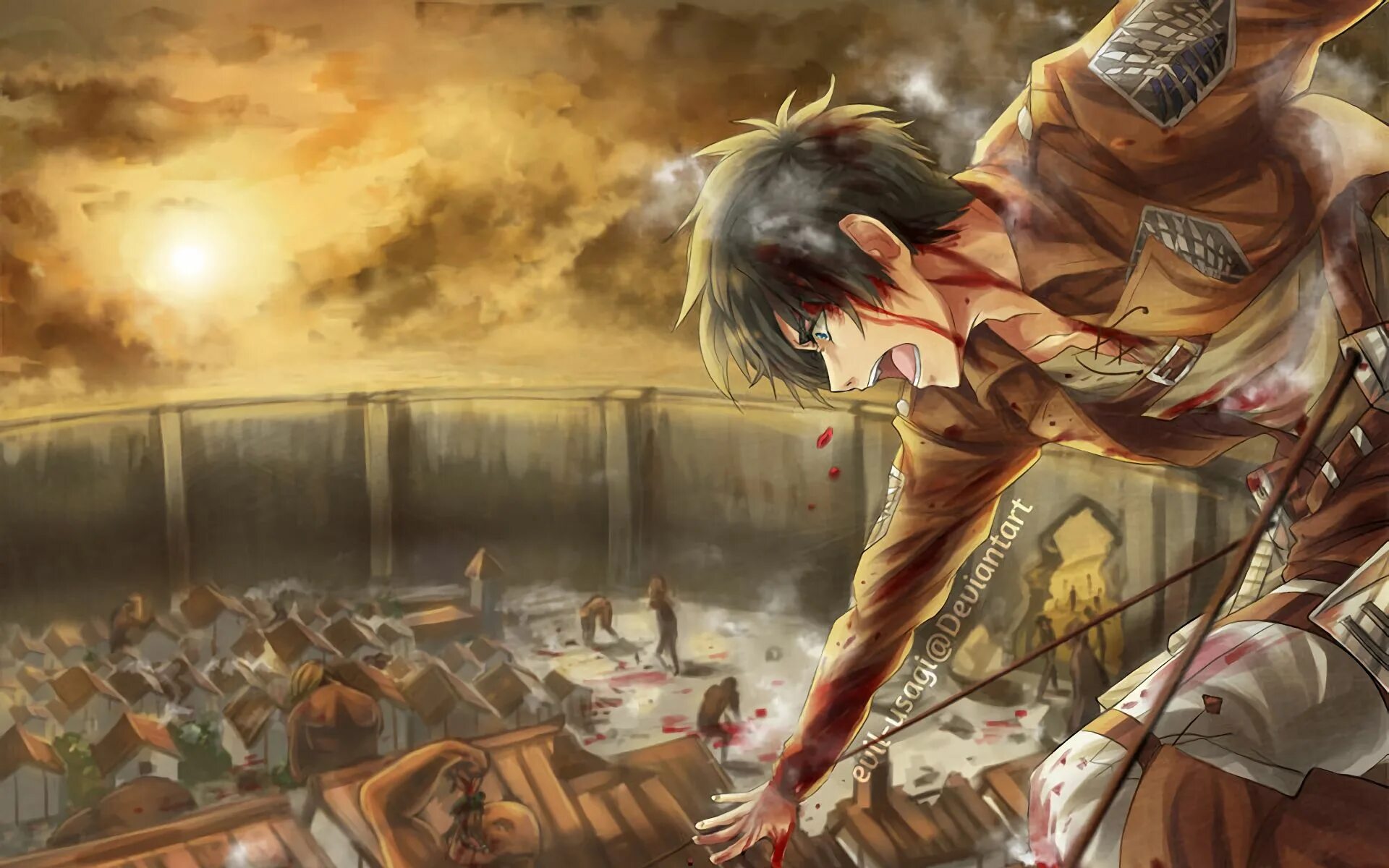 Attack titan. Атака титанов / Shingeki no Kyojin. Атака титанов Attack on Titan. Аниме атака титанов Титаны. Эрен Йегер арт 1920.