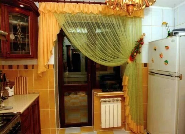 Дизайн окна на кухне с балконом фото купить современные шторы на кухню готовые и на заказ в интернет-магазине с дос