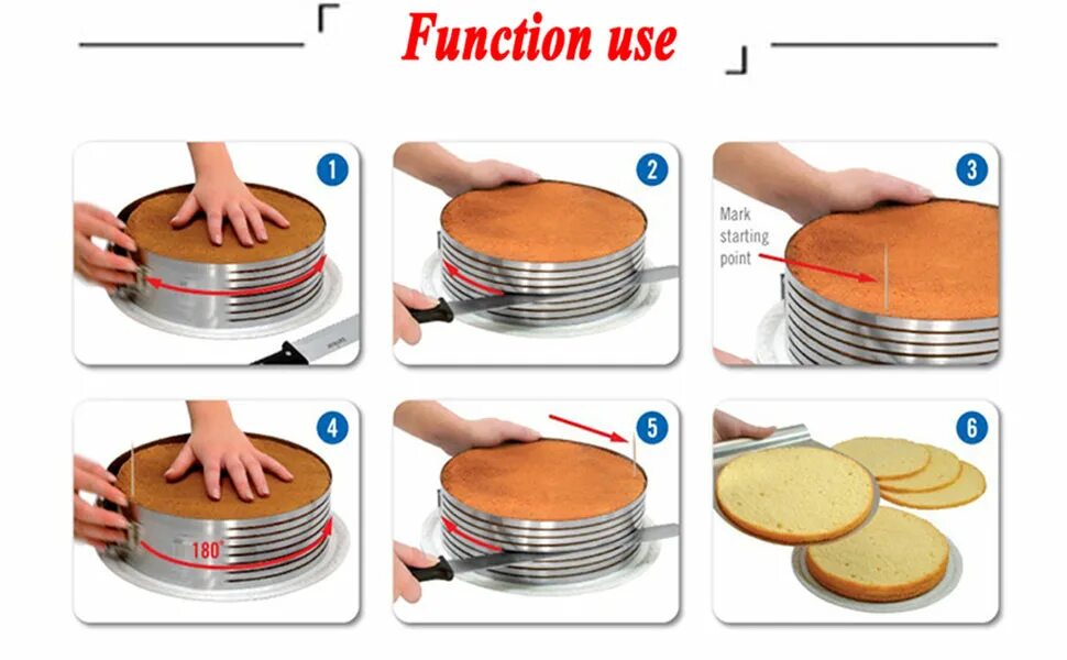 Форма для тортов какая лучше. Форма-слайсер для нарезки коржей cake slicing tool, 15-20 см. форма-слайсер для бисквита регулируемая 24-30 см. форма для разрезания бисквита на коржи. кольцо для разрезания коржей.