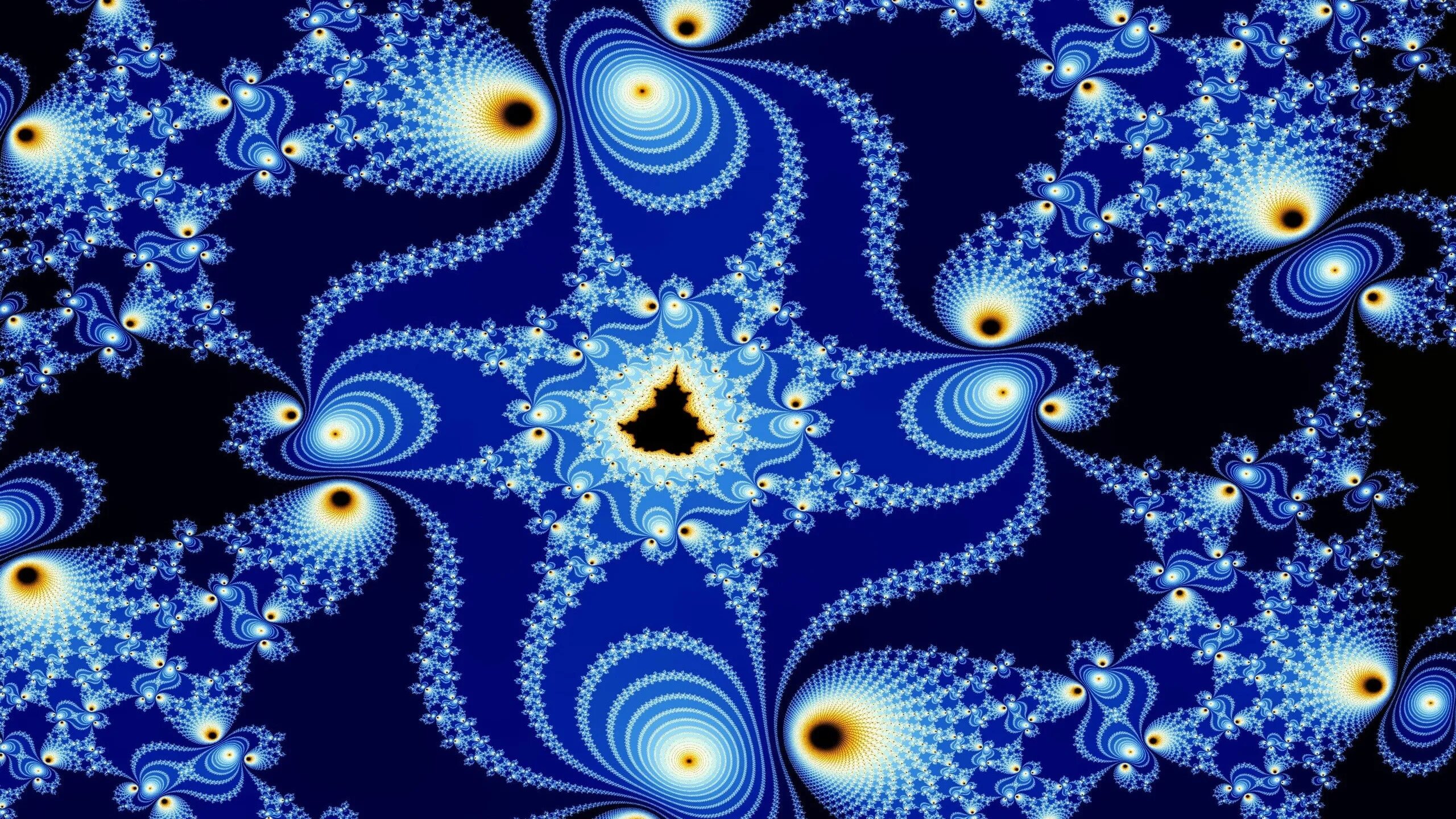 Цветочный узор. Фрактал спираль. Красивая абстракция. Сказочная абстракция. Фоновый рисунок.