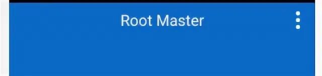 Root master