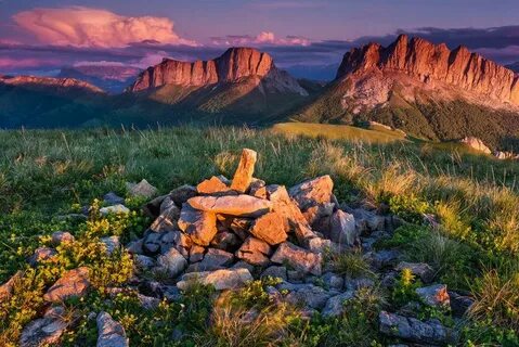 Живописные горные ландшафты
