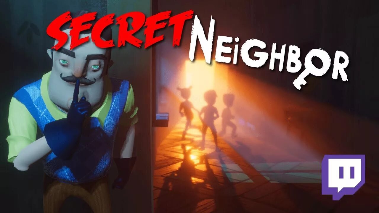 Секрет нейбор на телефоне. Секрет соседа. Secret Neighbor мультиплеер. Secret Neighbor Alpha. Секрет нейбор превью.