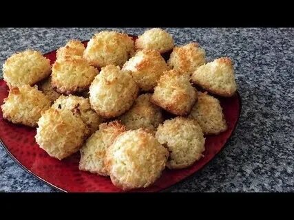 Кокосовое печенье без яиц