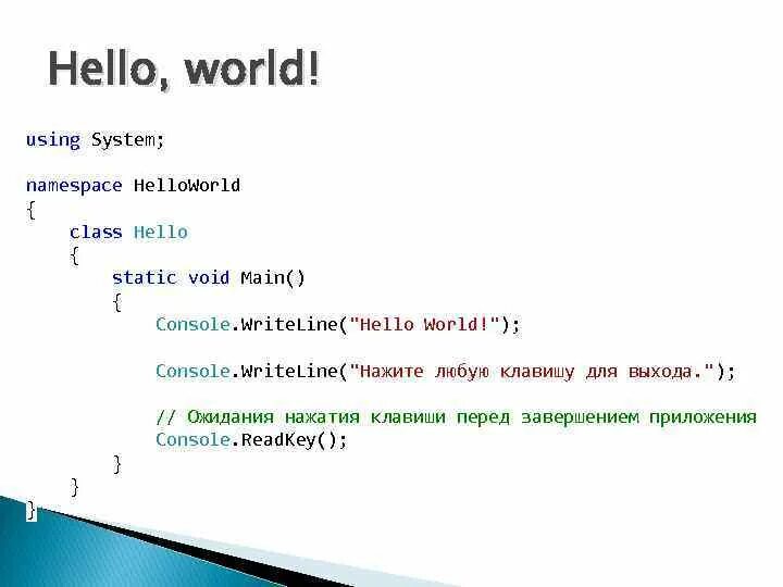 Using namespace