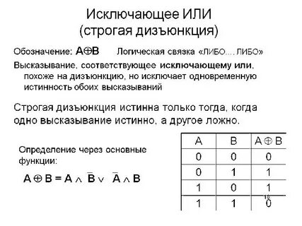 A b математическая логика