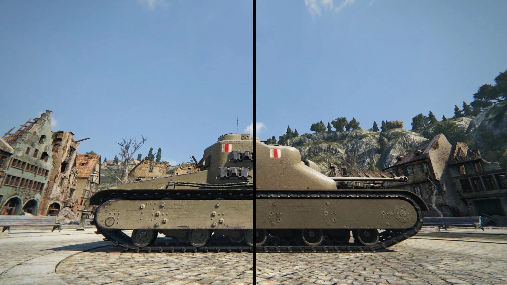 SD Графика в World of Tanks. Вот блиц сравнение