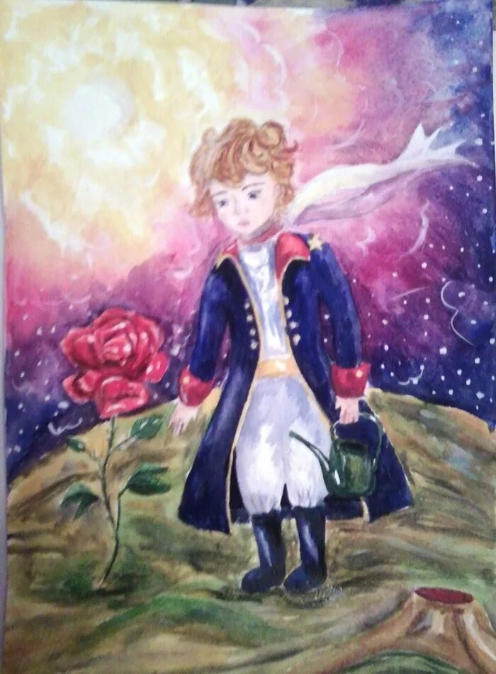 Нарисовать сказку маленький принц. Иллюстрация к сказке маленький принц. Маленький принц иллюстрации принц. Иллюстрация из сказки маленький принц.