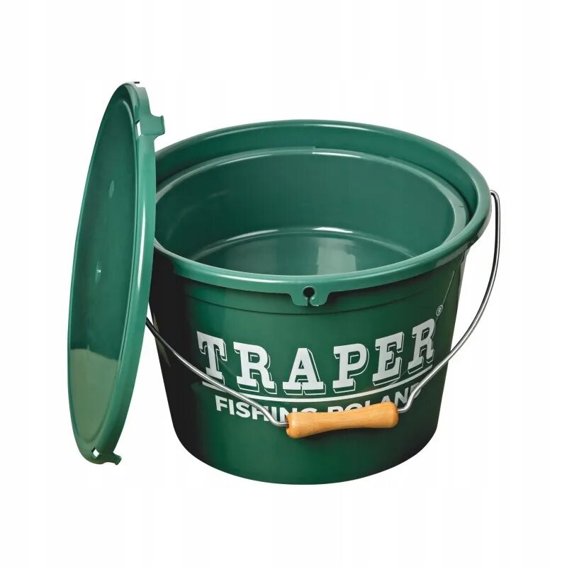 Ведро Traper. Ведро для прикормки Sensas Green Bucket 15л. 53028 Ведро Traper 13л зеленое. Ведро для прикормки с крышкой Flagman 18л.