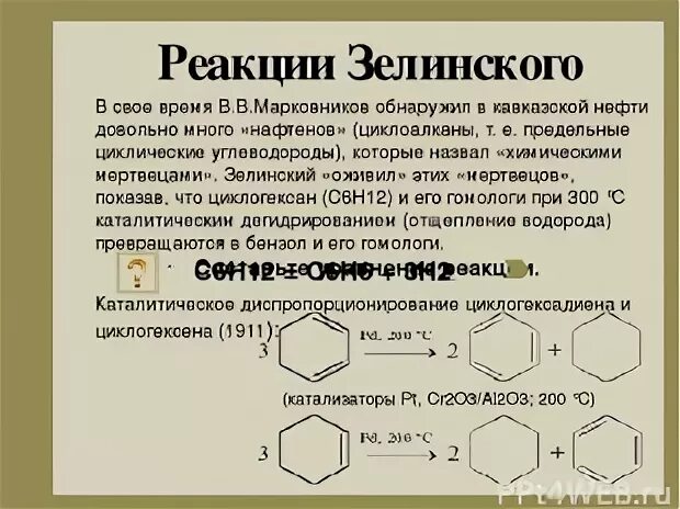 Реакция зелинского
