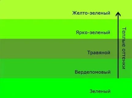 Зеленый цвет на карте это