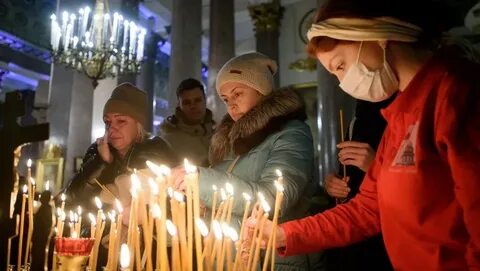 Службы в церкви перед рождеством