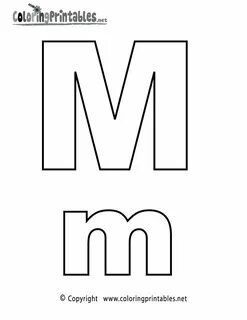 Английский маленький м