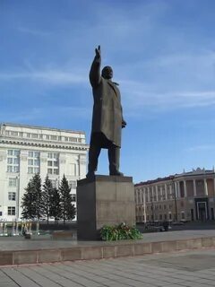 История памятника ленина
